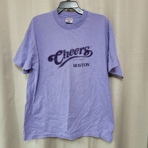 Cheers Boston Vintage 90s Single Stitch T-Shirt Adult Size XL SofTee USA Made